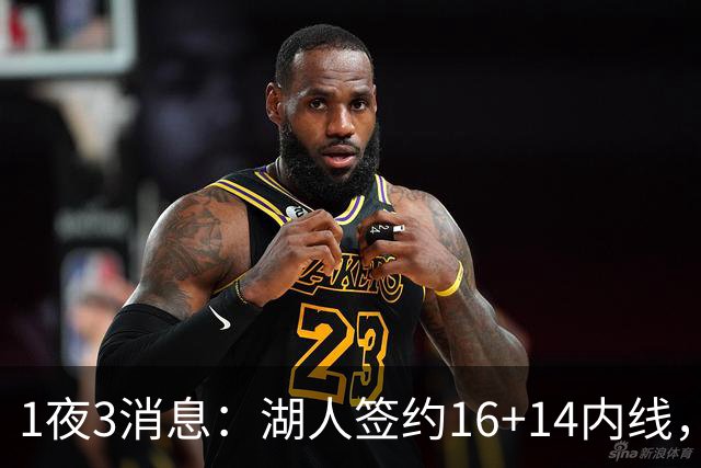 1夜3消息：湖人签约16+14内线，杨瀚森被下放，2.6亿先生再次受伤